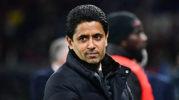 Nasser Al-Khelaïfi, dono do PSG. (Foto: Abdullah Firas/Imago/ABACAPRESS)