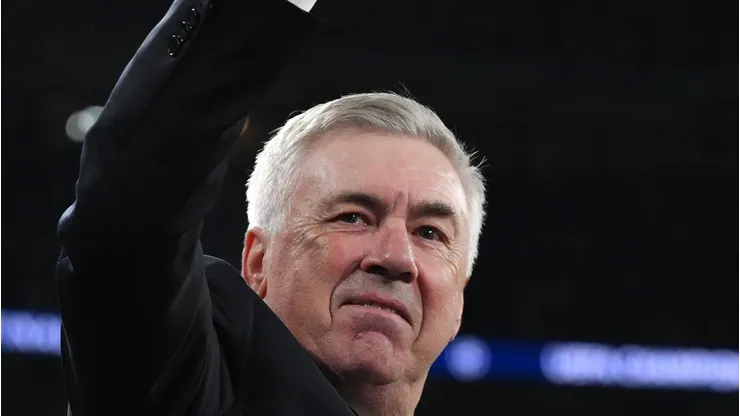 Direto da Inglaterra: Ancelotti ganha reforço de última hora no Real Madrid. (Photo by David Ramos/Getty Images)