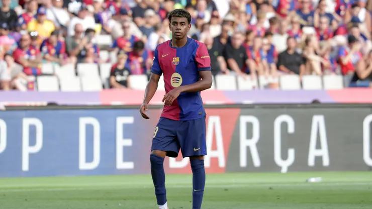 Lamine Yamal, atacante do Barcelona e da Seleção Espanhola (Foto: Manuel Blondeau/Imago/AOP.Press)