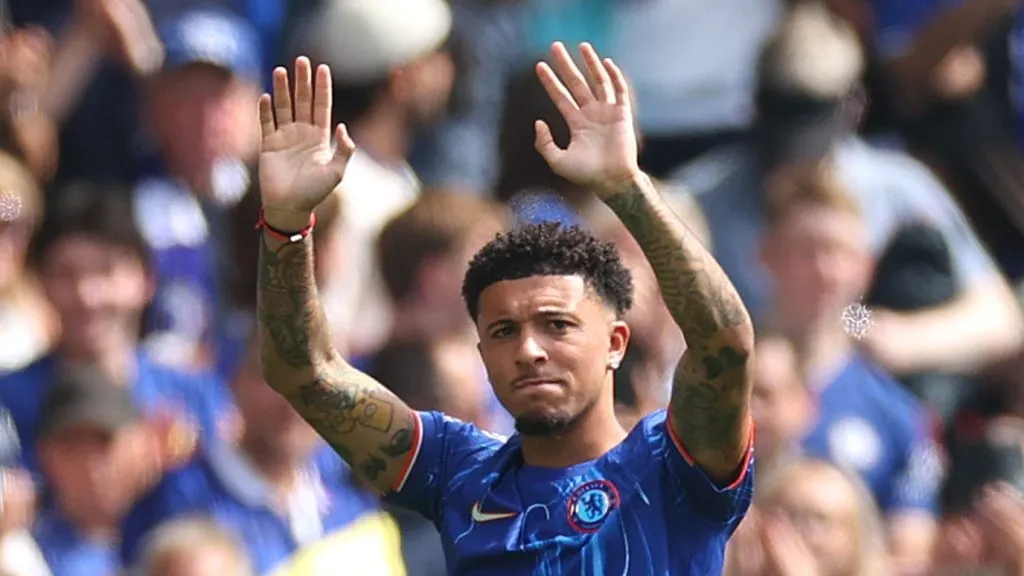 Jadon Sancho chega no Chelsea por empréstimo. Foto: Ryan Pierse/Getty Images