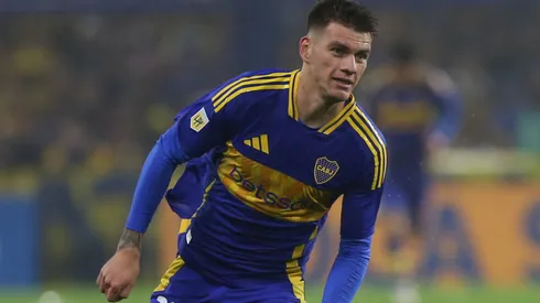 Kevin Zenón em jogo do Boca Juniors. Foto: Daniel Jayo/Getty Images