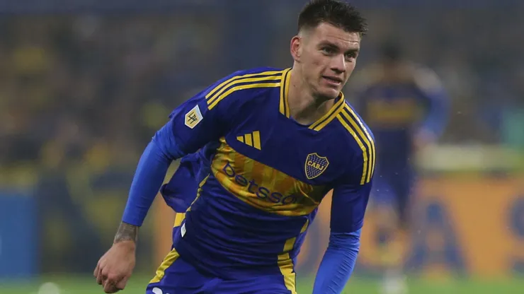 Kevin Zenón em jogo do Boca Juniors. Foto: Daniel Jayo/Getty Images