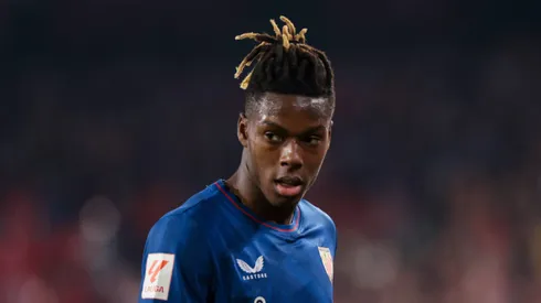 Nico Williams, atacante do Athletic Bilbao. (Foto: Jose Luis Contreras/Imago/ZUMA Press Wire)