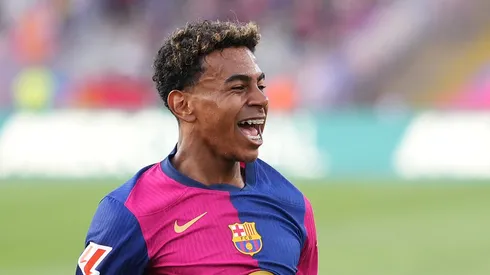 Lamine Yamal é comparado com Messi na Europa. Foto: Alex Caparros/Getty Images