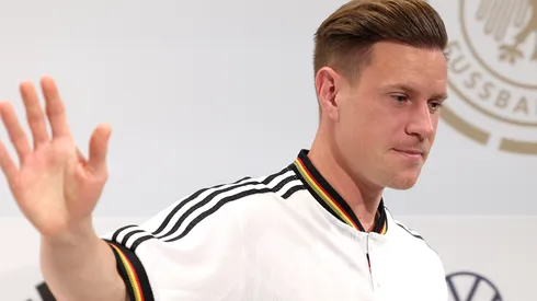 Ter Stegen abriu o jogo em entrevista coletiva (Foto: Alexander Hassenstein/Getty Images)
