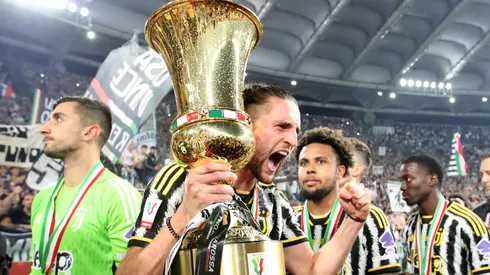 Adrien Rabiot comemora pela Juventus, da Itália (Photo by Paolo Bruno/Getty Images)