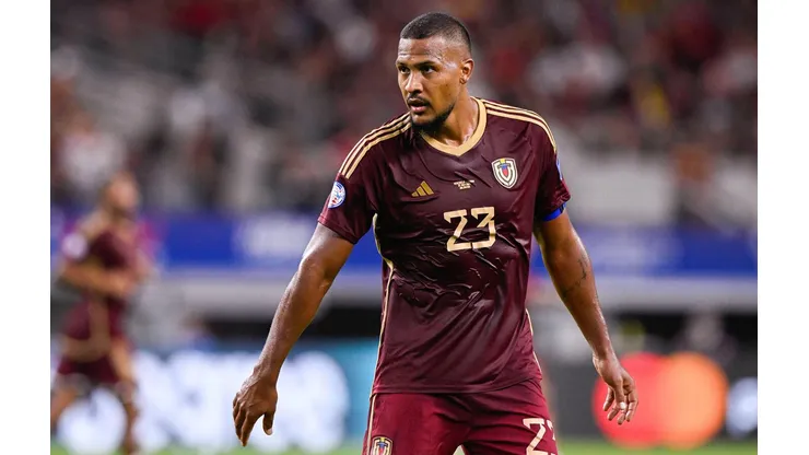 Rondon em campo na partida entre Venezuela e Canadá, no dia 06 de julho de 2024, na Copa América. (BSR Agency / Alamy Stock Photo)