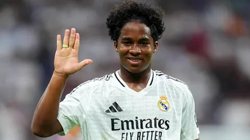 Endrick tem números superiores a outros craques da Europa (Foto: Angel Martinez/Getty Images)