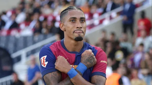 Raphinha, atacante do Barcelona. (Foto: Manuel Blondeau/Imago/AOP.Press)