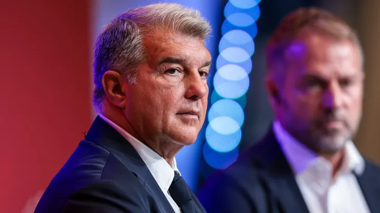 Joan Laporta, presidente do Barcelona. (Photo by Eric Alonso/Getty Images)