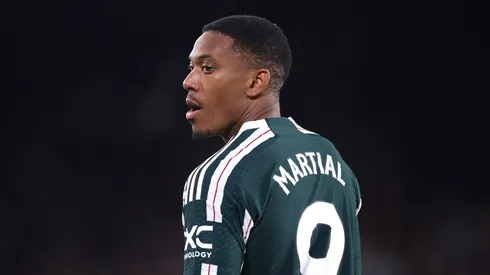Anthony Martial em partida pelo Manchester United