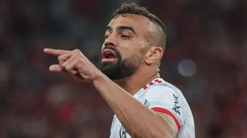Fabrício Bruno, zagueiro do Flamengo, detona arbitragem contra o Corinthians. Foto: Robson Mafra/AGIF