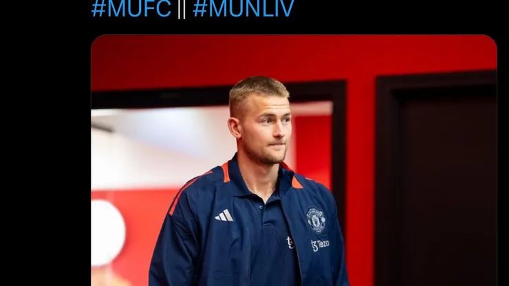 Divulgação X/Manchester United