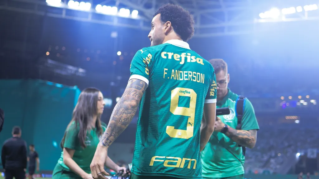 Felipe Anderson camisa 9 do Palmeiras (Foto: Ettore Chiereguini/AGIF)