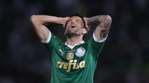 Felipe Anderson em partida pelo Palmeiras