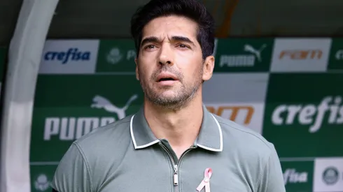 Abel Ferreira em jogo do Palmeiras - Foto: Marcello Zambrana/AGIF