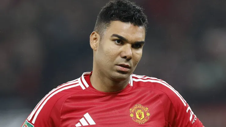 Casemiro e mais três jogadores não fazem parte dos planos do treinador Rúben Amorim, que deve ser anunciado pelo Manchester United. foto: IMAGO / Action Plus