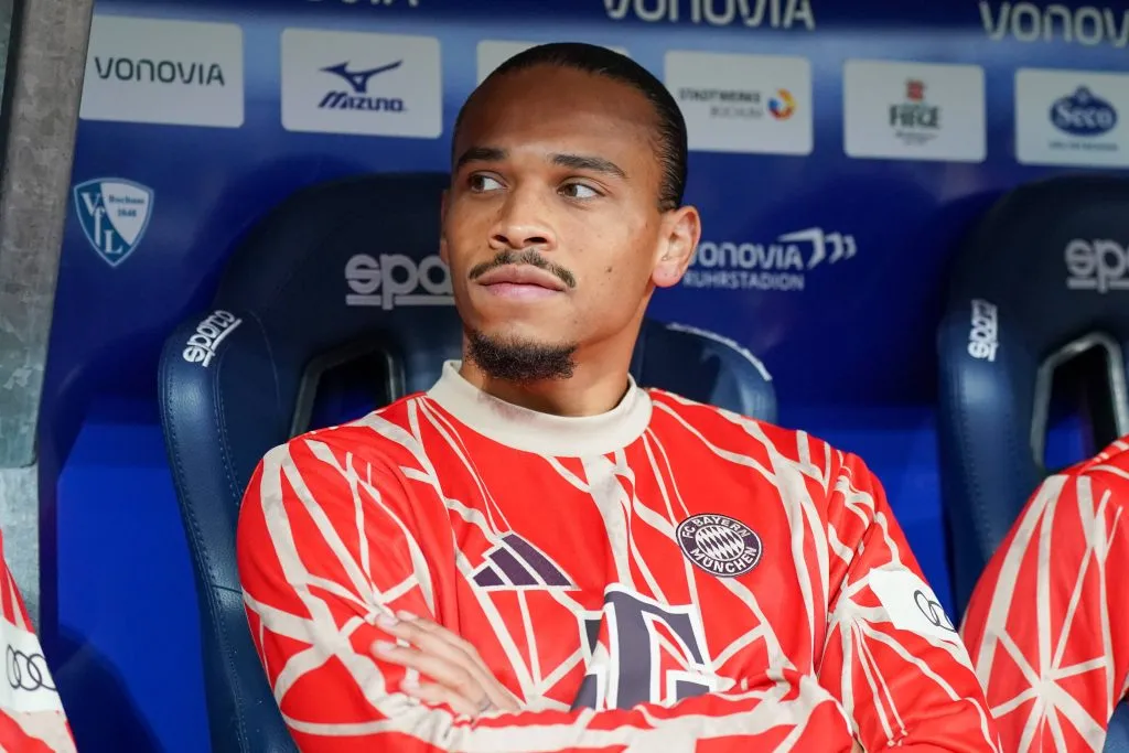 Arsenal trabalha em um acordo para contratar Leroy Sané, do Bayern de Munique, ao final de seu contrato. Foto: IMAGO /&nbsp;Steinsiek.ch