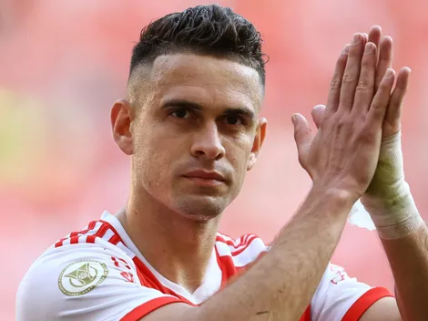 Rafael Borré dá sinal positivo para trocar o Internacional pelo River Plate
