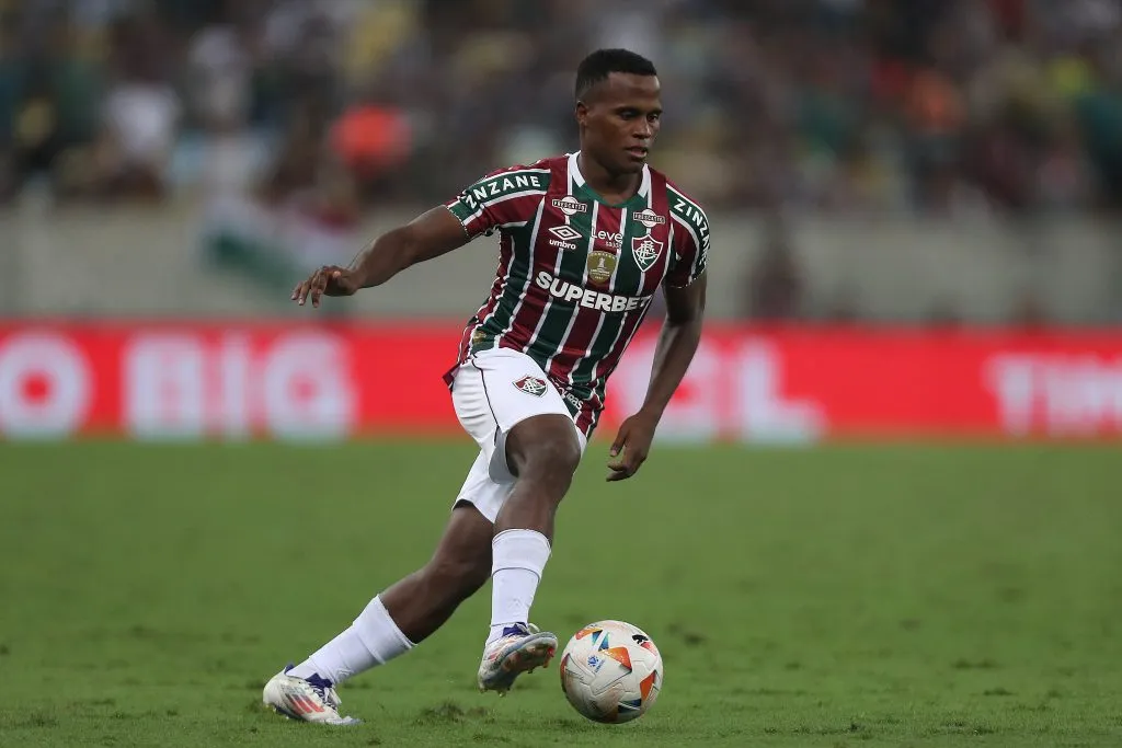 Jhon Arias pelo Fluminense. (Photo by Wagner Meier/Getty Images)