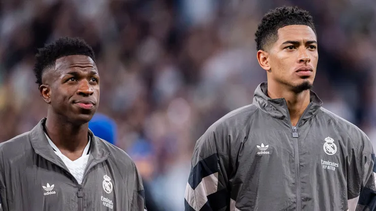 Vinicius Junior e Jude Bellingham lado a lado
