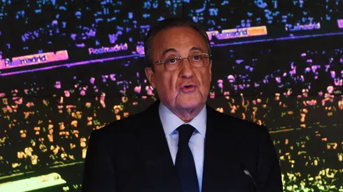 Florentino Pérez presidente do Real Madrid