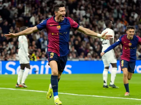 Barcelona ‘da show’ com Lewandowski e vence o Real Madrid por 4 a 0