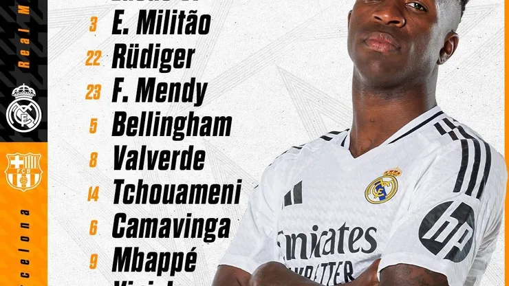 Divulgação Real Madrid / X