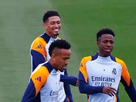 Bellingham e Camavinga são abordados por Ancelotti antes do El Clásico