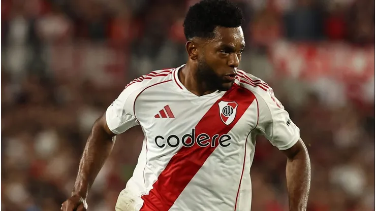 Miguel Borja, jogador do River Plate, está no radar do Botafogo.