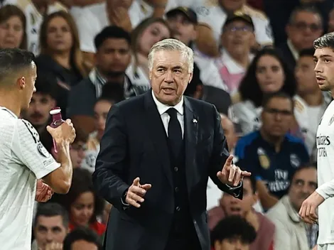 Ancelotti se emociona com apoio dos jogadores antes do El Clásico