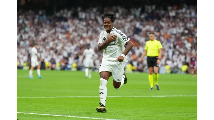 Endrick pode até ser ajudado se ataque ficar vazio. Foto: Angel Martinez/Getty Images