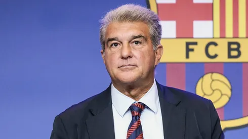 Joan Laporta, presidente do Barcelona, pode receber uma proposta em breve. foto: IMAGO / ZUMA Press Wire