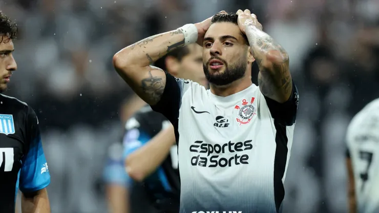Yuri Alberto abriu o jogo após empate do Timão (Foto: Alexandre Schneider/Getty Images)