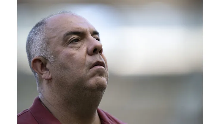 Marcos Braz, vice de futebol do Flamengo durante partida contra o Nova Iguacu no estadio Maracana pelo campeonato Carioca 2024. Foto: Jorge Rodrigues/AGIF