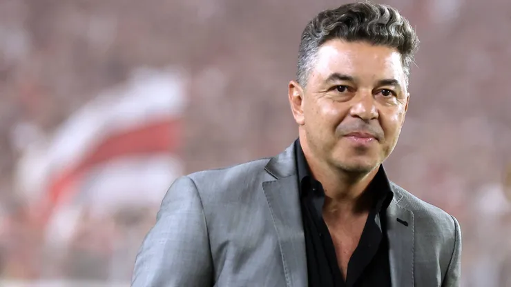 Marcelo Gallardo em partida pelo River Plate