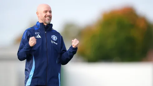 Erik Ten Hag, técnico do Manchester United (Foto: Martin Rickett/Imago/PA Images)