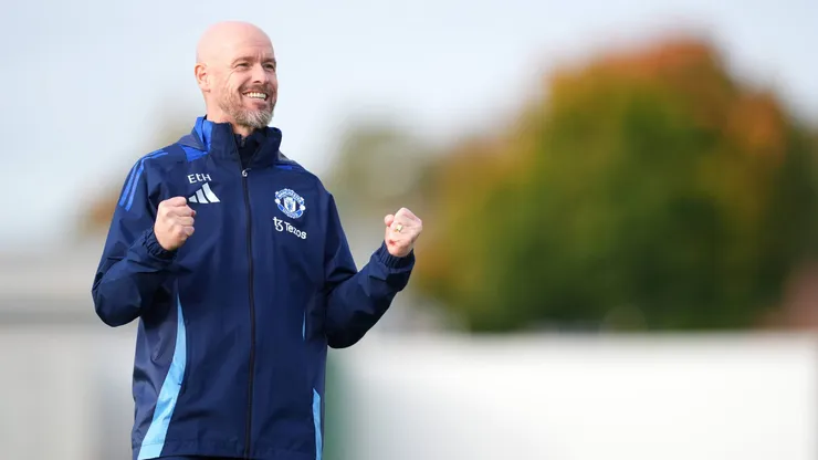 Erik Ten Hag, técnico do Manchester United (Foto: Martin Rickett/Imago/PA Images)