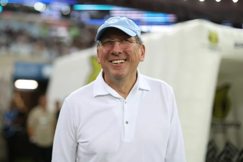 John Textor, dono do Botafogo e do Crystal Palace, da Inglaterra. (Photo by Lucas Figueiredo/Getty Images)