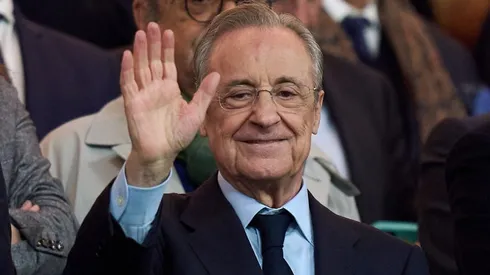 Florentino Pérez quer fechar acordo no Real Madrid. . (Photo by Angel Martinez/Getty Images)