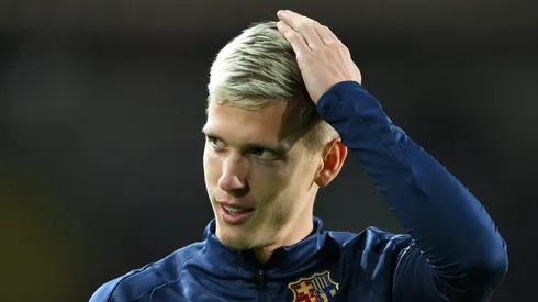 Dani Olmo projeta jogo contra o Real Madrid. Foto: David Ramos/Getty Images