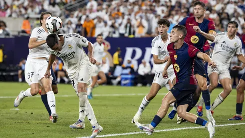 Real Madrid e Barcelona jogaram por pré-temporada nos Estados Unidos (Foto: Ira L. Black/Getty Images)
