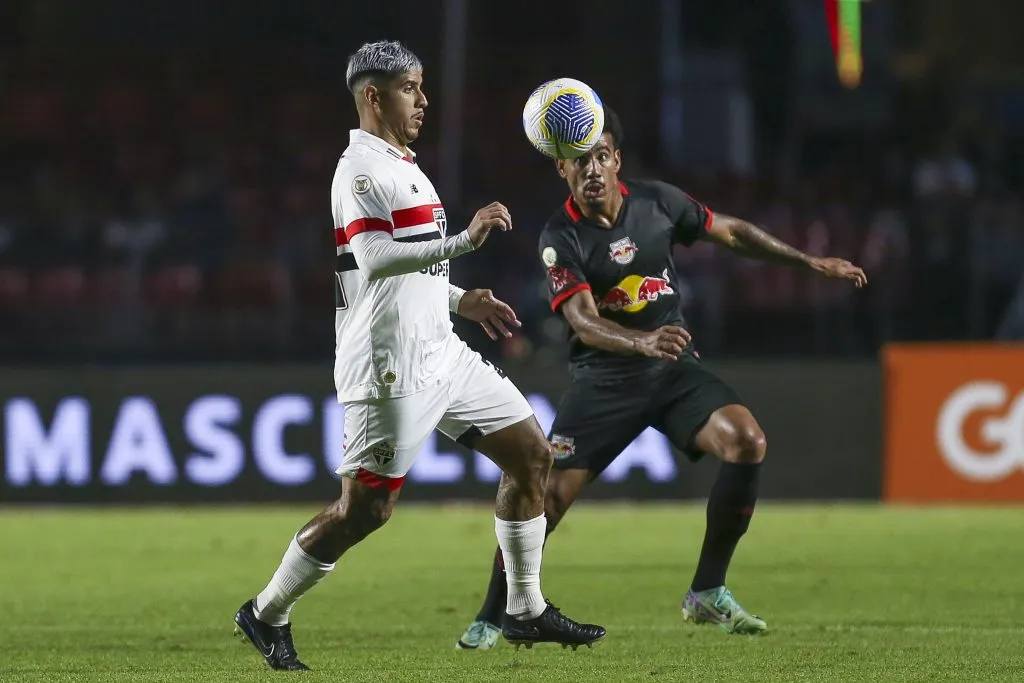 Franco em campo pelo Tricolor (Photo by Ricardo Moreira/Getty Images)