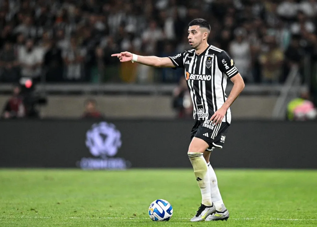 Rodrigo Battaglia com a camisa do Altlético-MG. Foto: IMAGO.