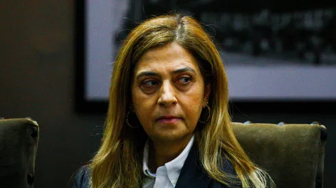 Leila Pereira é a atual presidente do Palmeiras.