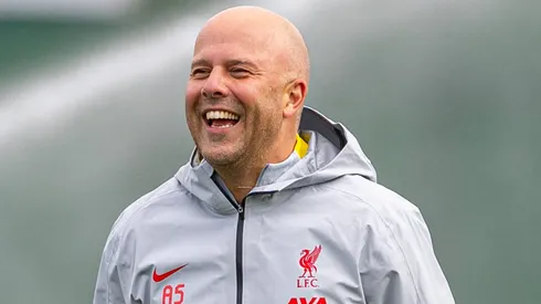Arne Slot, treinador do Liverpool (Photo by David Rawcliffe Propaganda)