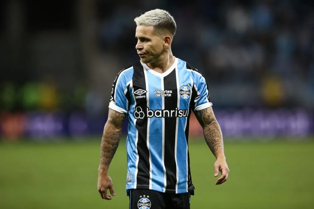 Yeferson Soteldo em ação pelo Grêmio. (Photo by Pedro H. Tesch/Getty Images)