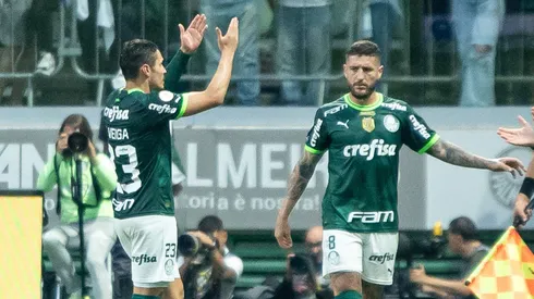 O Palmeiras está considerando vender o volante Zé Rafael ao final da temporada, com a autorização do técnico Abel Ferreira. (Foto: IMAGO / TheNews2)