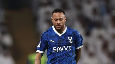 Neymar ganha 15 minutos de Jorge Jesus no Al-Hilal. Foto: Francois Nel/Getty Images