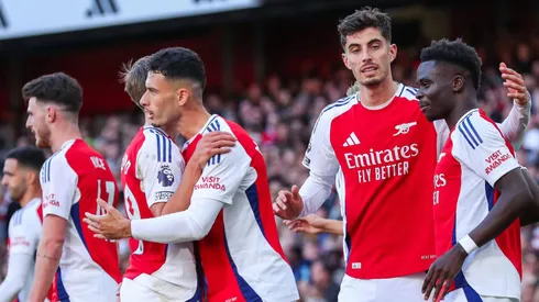 O jogador, que custaria cerca de R$ 617,2 milhões, pode trazer mais potência ao ataque do Arsenal, oferecendo suporte a atletas como Bukayo Saka e Kai Havertz. (Foto: IMAGO / News Images)